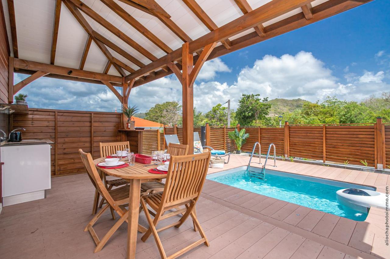 Bungalow Pom 1, Piscine, A 5 Min Des Plages Le Vauclin Eksteriør bilde